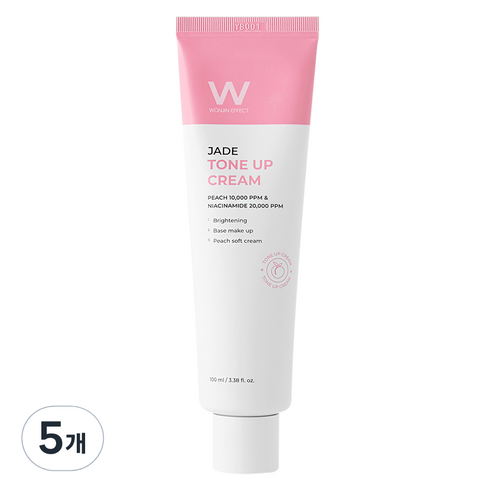 원진이펙트 제이드 톤업 크림, 5개, 100ml