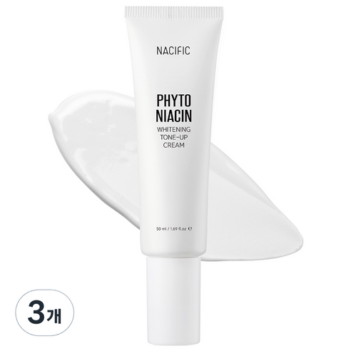 네시픽 피토 나이아신 화이트닝 톤업크림 50ml, 3개