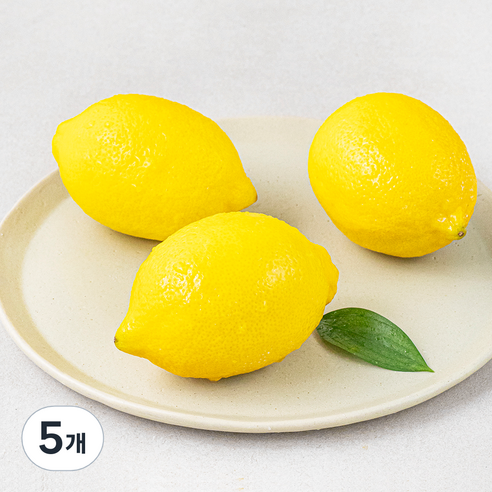 다조은 칠레산 레몬 3개입, 5개, 350g
