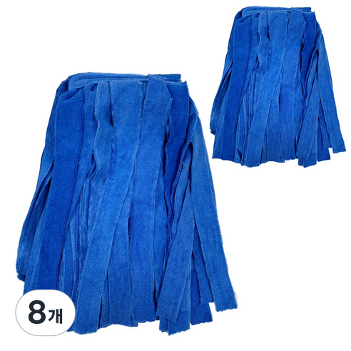 월드크린 극세사 마포걸레 330g, 8개