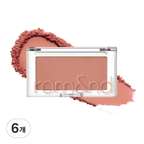 롬앤 베러 댄 치크 4g, C03 피그 칩, 6개