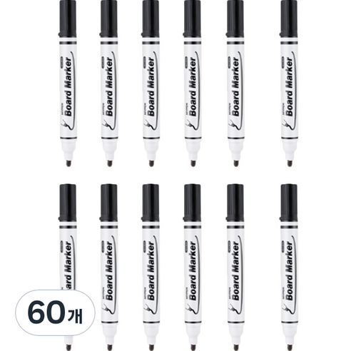 마이펜 보드마카, BLACK, 60개