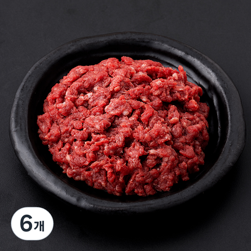 전통참한우 1등급 다짐육 (냉장), 300g, 6개