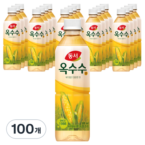 동서 옥수수차, 500ml, 100개