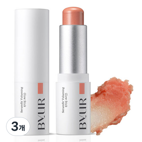 바이유어 세럼핏 볼류밍 글로우 스틱 4g, 멜로우, 3개
