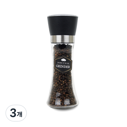 주부백단 직접 갈아쓰는 시즈닝, 90g, 3개