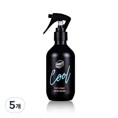 몰트 바디 쿨 스프레이, 5개, 230ml