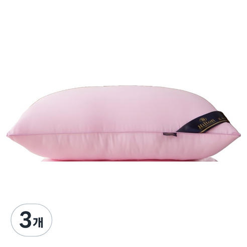비투윈 편안한 베개솜 800g, 핑크, 3개