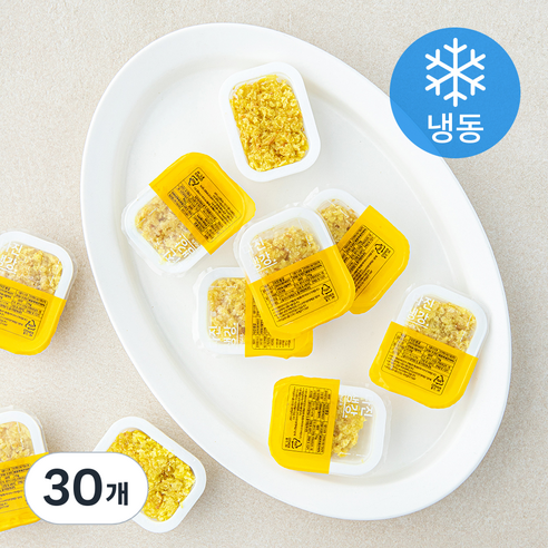 맛템 국내산 다진 생강 (냉동), 15g, 30개