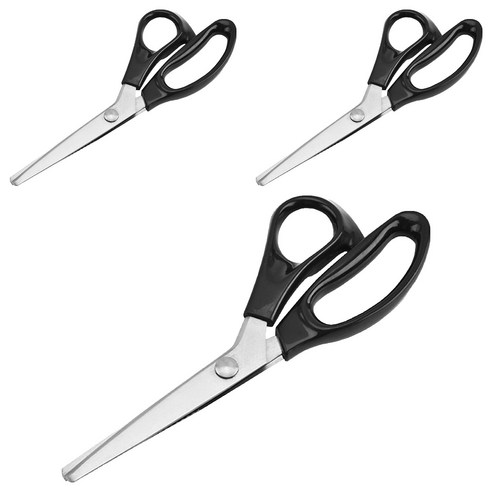 동아피엠에스 스테인리스 핑킹가위 구름형 5mm, 혼합색상, 3개