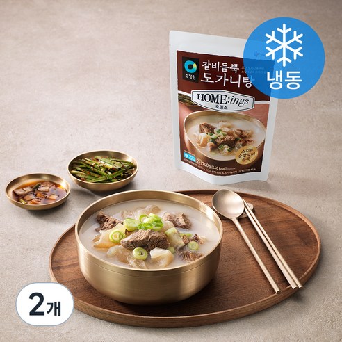 [로켓프레시] 호밍스 갈비듬뿍 도가니탕 (냉동)
