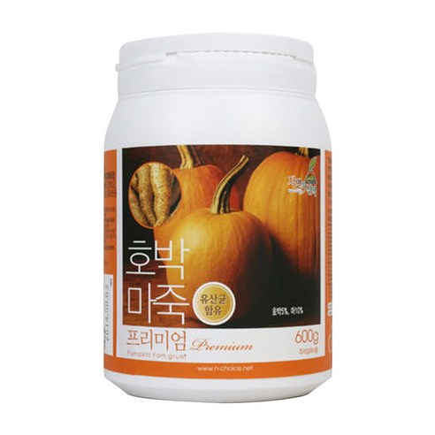 엔초이스_프리미엄호박마죽_, 1개, 600g