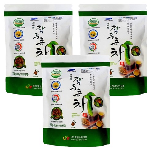 작두콩차 티백, 1.2g, 60개입, 3개