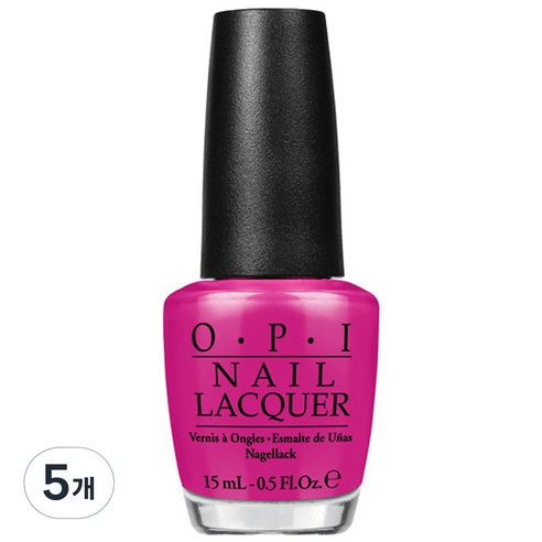 오피아이 네일락커 매니큐어, N36, 5개, 15ml