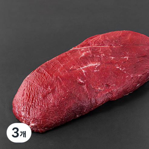 호주산 소부채살 리테일팩 (냉장), 2kg, 3개