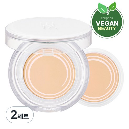 루나 수분광 팩트 클리어 본품 12.5g + 리필, 21호 바닐라, 2세트