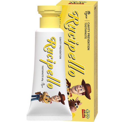 루치펠로 멜레멜레 어린이 저불소 치약, 60g, 1개