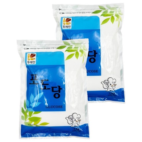 뚜레반 포도당, 1kg, 2개