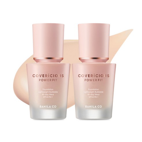 바닐라코 커버리셔스 파워 핏 파운데이션 30ml, 21 아이보리, 1개