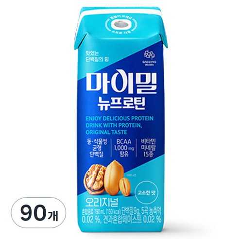 마이밀 뉴프로틴 오리지널, 190ml, 90개