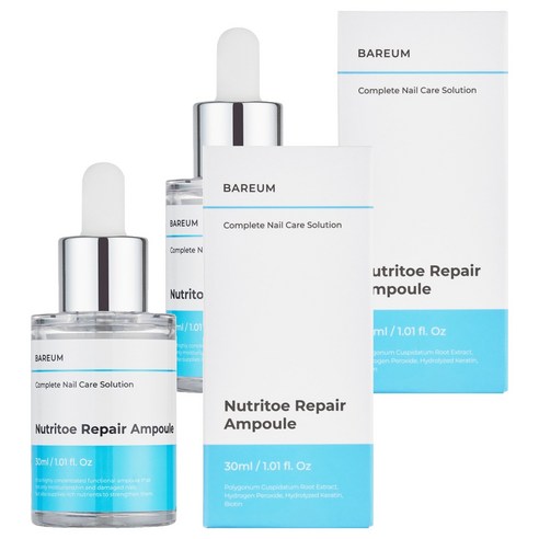 Bareum 뉴트리토 리페어 앰플, 1개입, 2개, 30ml