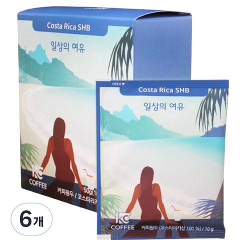 일킬로커피 일상의 여유 드립백 커피, 10g, 6개, 5개입