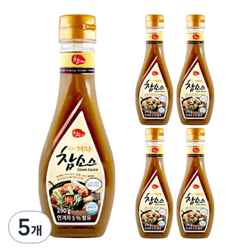 참 겨자 참소스, 290g, 5개