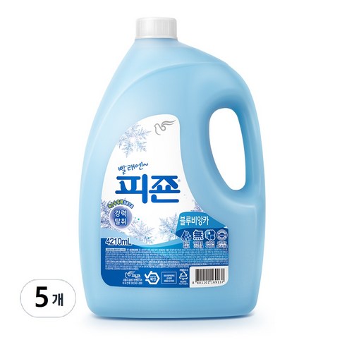 피죤 레귤러 블루비앙카, 4.21L, 5개