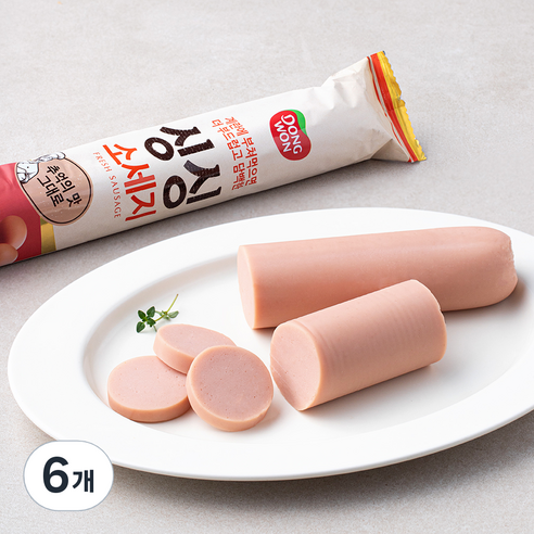 동원에프앤비 싱싱소세지, 500g, 6개