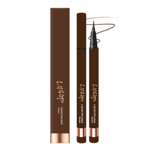 립힙 리퀴드 아이라이너 0.6g, 브라운, 1개