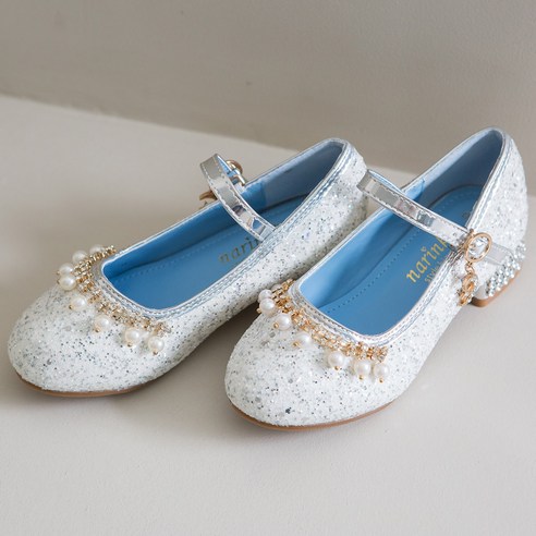 별빛처럼 아름답고, 발걸음처럼 편안한 나린키즈 여아용 별빛 진주 구두