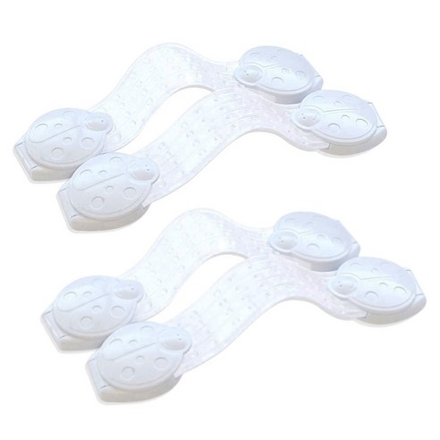 아가드 무당벌레 안전 잠금이 2p, 혼합 색상, 2개