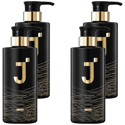 제이숲 프로페셔널 클리닉 트리트먼트 자몽향, 500ml, 4개