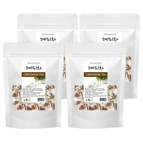 숲으로허브 계피차 삼각티백, 1g, 100개입, 4개