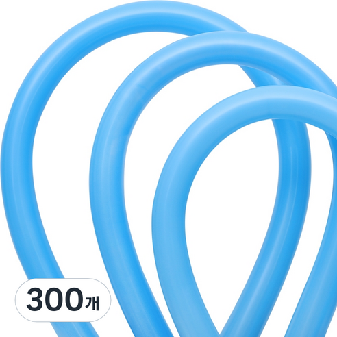 조이파티 셈퍼텍스 요술풍선 260S, 블루, 300개