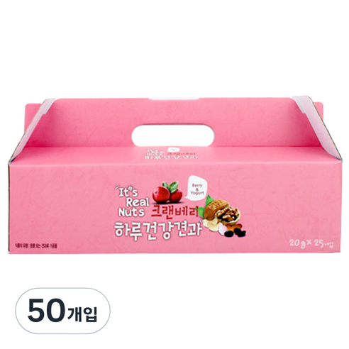 잇츠리얼넛츠 크랜베리 요거트 믹스넛, 20g, 50개입