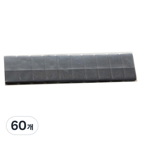 팔로미노 블랙윙 리필 지우개, 블랙, 60개