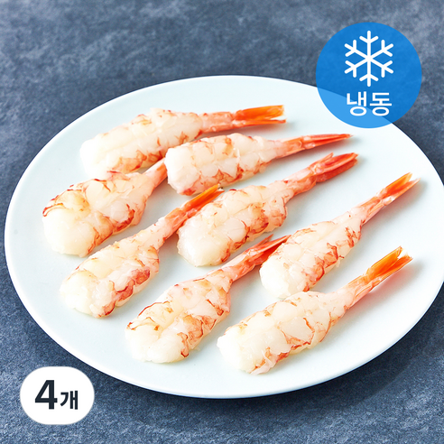 아르헨티나산 붉은 새우살 횟감용 (냉동), 4개, 150g
