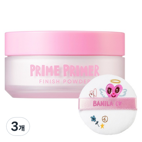 바닐라코 프라임 아이스크림 컬러 에디션 프라이머 피니쉬 파우더 12g, 무색, 3개