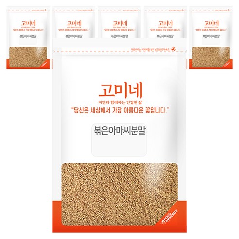 고미네 볶은 아마씨분말, 300g, 6개