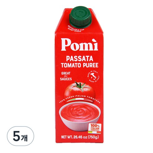 포미 파사타 토마토 소스, 750g, 5개