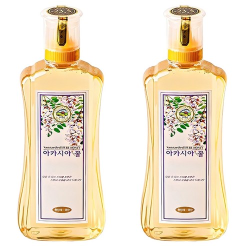 산내들농원 프리미엄 아카시아꿀, 500g, 2개
