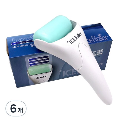 OK물산 아이스 페이스롤러, 혼합 색상, 6개