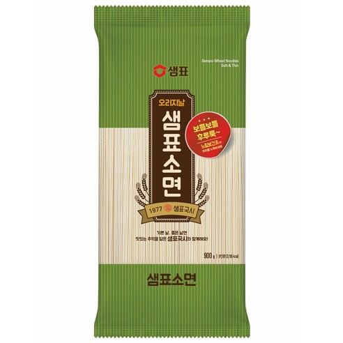 샘표 소면, 900g, 1개