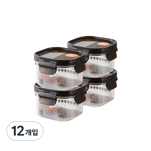 비스프리 모듈러 정사각, 12개, 260ml