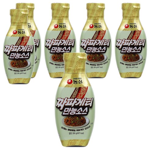 짜파게티 만능소스, 280g, 6개