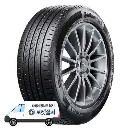 콘티넨탈타이어 컴포트콘택트 CCK 215/45R17, 출장장착, 1개