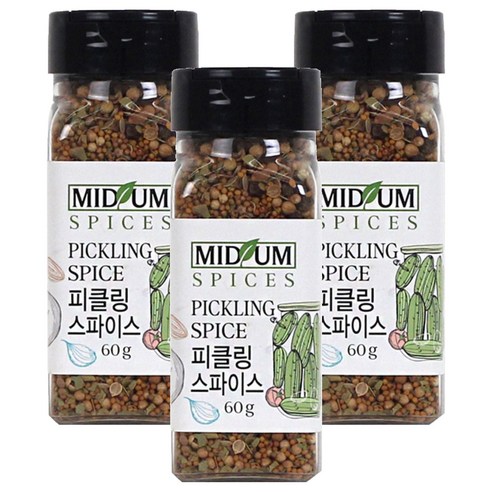 피클링 스파이스 오이피클 향신료, 60g, 3개