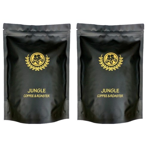 정글커피앤로스터 에티오피아 예가체프 G2 원두 커피, 커피메이커, 500g, 2개
