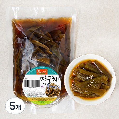 강경신안 맛궁채, 5개, 500g